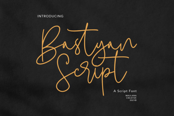 Bastyan Script: A Delicate Touch for Editorial Design