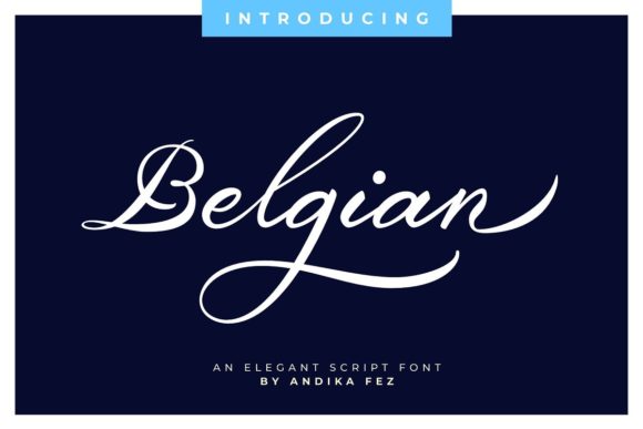 Belgian Script: A Refined Font for Professional Branding