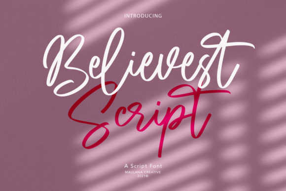 Believest Script: A Font That Elevates Brand Identity