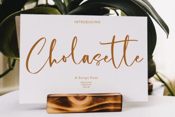 Cholasette Script for Eye-Catching Digital Campaigns