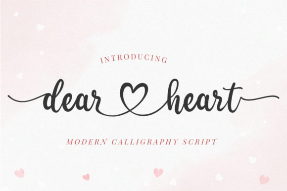 Dear Heart: A Romantic Font for Engaging Visual Campaigns