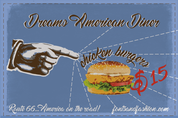Dreams American Diner: A Script Font for Editorial Elegance