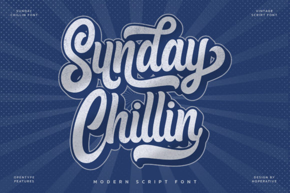 Enhance Your Brand with Sunday Chillin Font