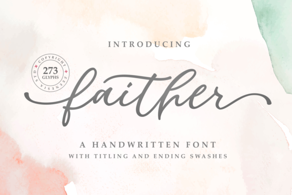 Faither Font for Modern Web Design
