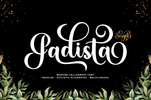 Gadista Script: A Stylish Typeface for Editorial Design