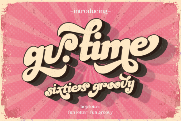 Gv. Time: A Stylish Font for Small Business Branding