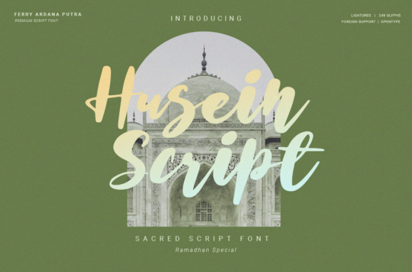Husein Script: A Timeless Font for Branding