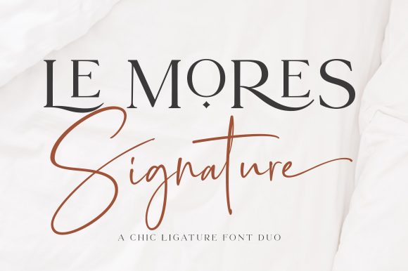Le Mores Signature: A Luxurious Font for Modern Web Design