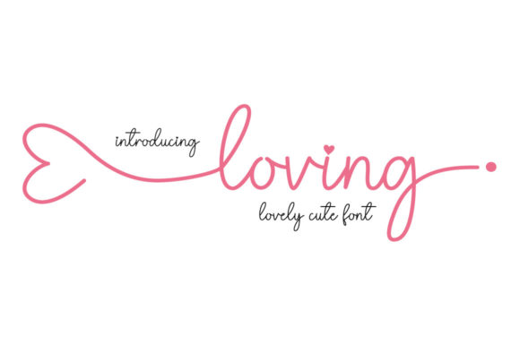 Loving Font: A Delicate Script for Digital Branding