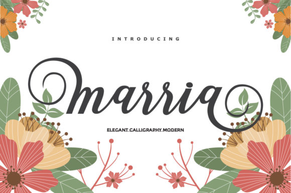 Marria Script: Elevate Your Brand with Elegant Typography