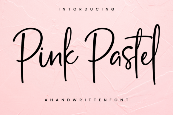 Pink Pastel Font for Polished Branding