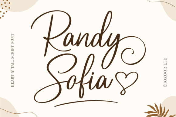 Randy Sofia: A Luxurious Script Font for Web Design