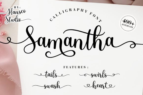 Samantha Calligraphy for Modern Campaign Design