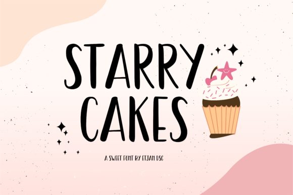Starry Cakes Font for Professional Branding