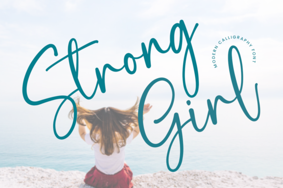 Strong Girl Font for Campaign Creatives