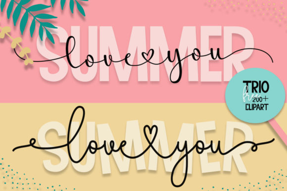 Summer Love You Font for Branding That Feels Fresh and Friendly