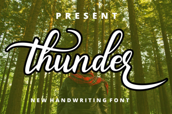 Thunder: A Handwritten Font That Elevates Brand Identity